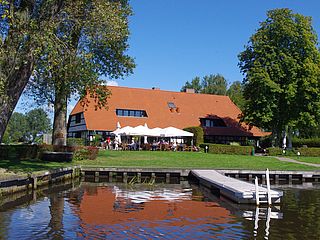 Außenansicht Restaurant Tietjens Hütte Osterholz-Scharmbeck