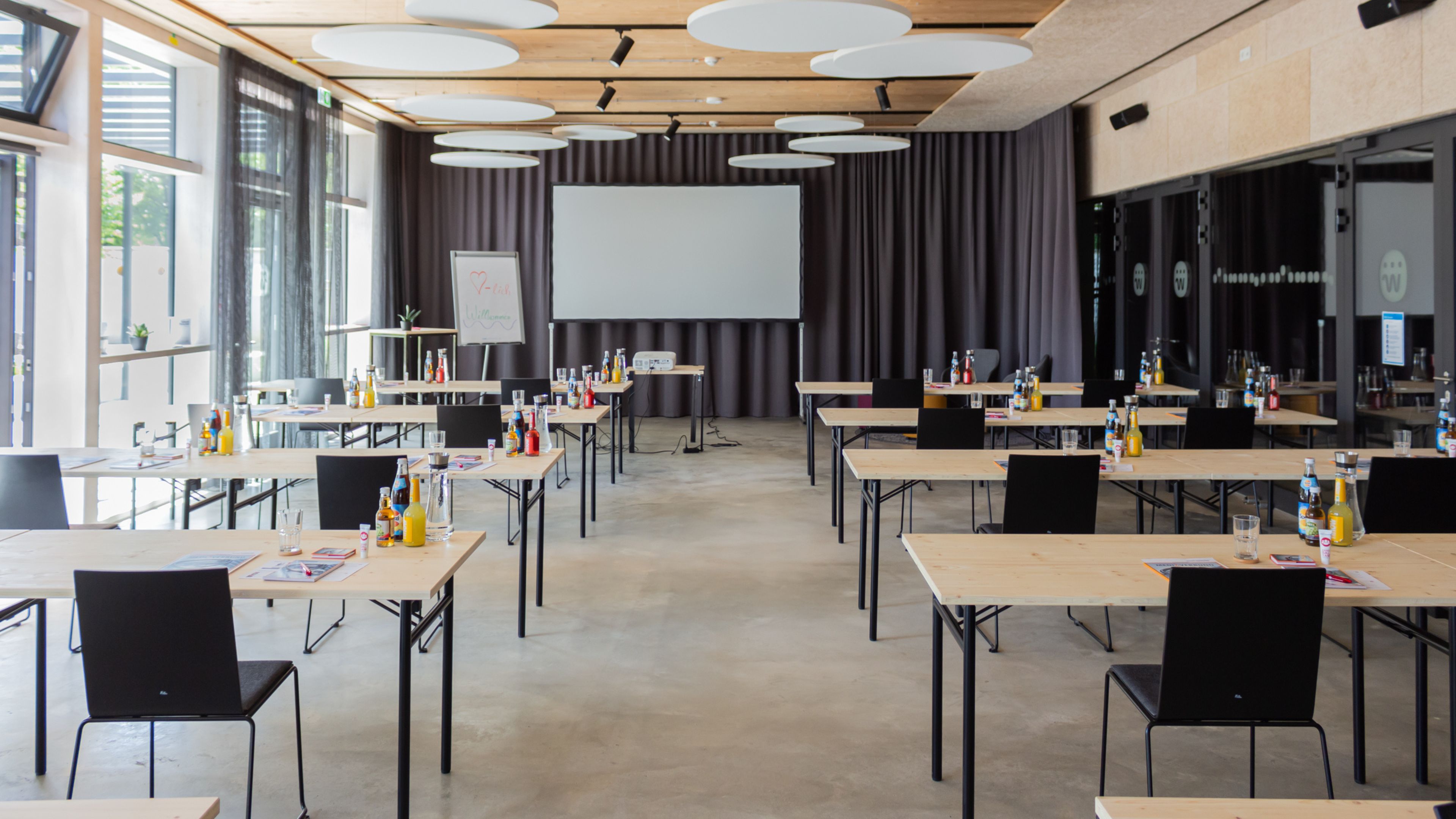 Veranstaltungsraum "Foyer Mietek" im westhouse Augsburg RAUMPERLE