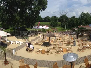 Ansicht von oben Beach Club White Pearl Bremen