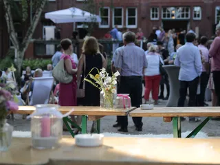 Der Garten Georgie in Hamburg bietet viele Möglichkeiten für ein schönes Sommerfest