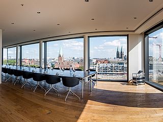 Veranstalten Sie Ihr Meeting im Bridge Deck im ecos office center, Bremen Teerhof!