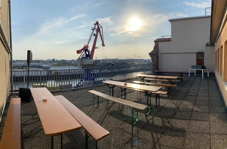 Rooftop im HAG-Quartier