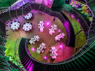 Blick von oben aufs Event Universum® Bremen