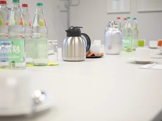 Verpflegung fürs Meeting im Seminarraum Emden des dzo, Oldenburg