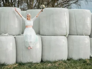 Mit Heuballen und Co. gelingt die Hochzeit auf dem Lande, wie sie im Buche steht im Okelmann's Warpe