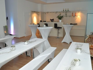 Raumansicht Eventraum Polterabend Offenbach