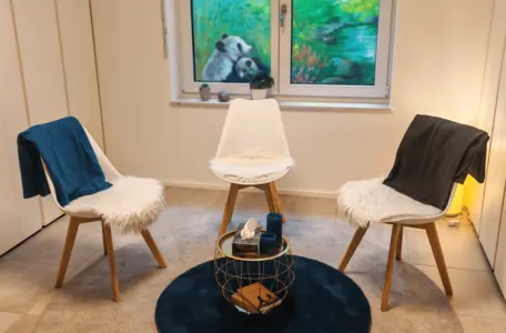 Flexibel buchbare Räume im Gesundheitszentrum