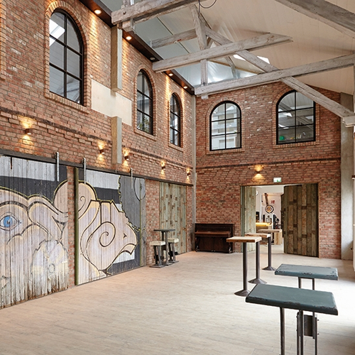 Das Inventar des Momentis Grand Central im alten Bahnhof ist herausnehmbar und individuell gestaltbar 