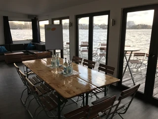 Hamburg Steghaus Alster Workshop Ecke Fenster