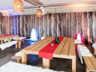 Hamburg Planten un Blomen Park Café Winterlounge