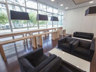 Viel Platz für Co-Working im BBCC - Berliner Bogen Conference Center Hamburg 