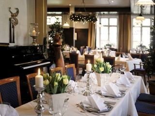 Klostermühle Hude Gastraum des Restaurants