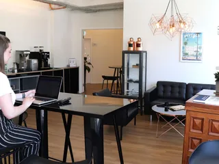 Gemütlicher Raum im Fruchthof Campus in Hamburg 