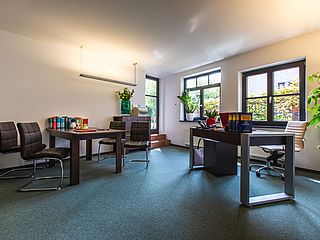 Exklusive Einzelbüros für Ihren Erfolg im ecos office center magdeburg im Hundertwasserhaus