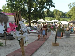 Eingang Beach Club White Pearl Bremen