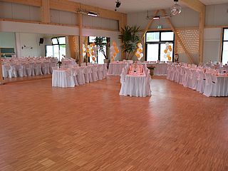 Hochzeitsfeier in der ADTV Tanzschule Schuppmann in Alfeld