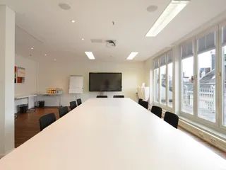 Viel Platz für neue Ideen bietet der Raum Hafencity, ecos work spaces Hamburg.