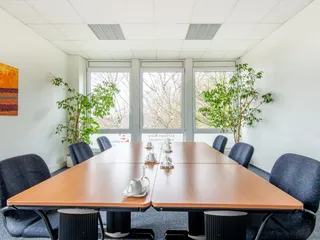 Das Ecos office center in Essen verfügt über einen sehr flexibel anpassbaren Konferenzraum 