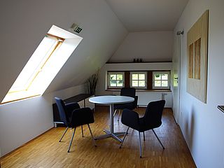 In der oberen Etage des Seminarhof Feuerborn in Osterholz-Scharmbeck befindet sich ein Gruppenraum