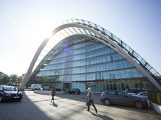 Ein beeindruckendes Gebäude der Berliner Bogen BBCC - Berliner Bogen Conference Center Hamburg 