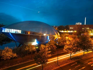 Ansicht bei Nacht von oben Universum® Bremen