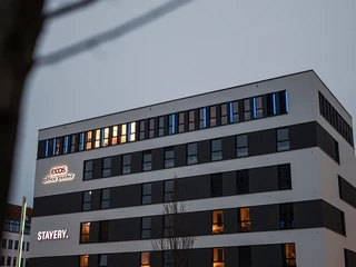 Das neue ecos center bielefeld in der Bielefelder Innenstadt
