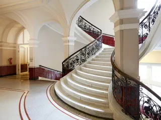 Das Treppenhaus der Bremer Baumwollbörse
