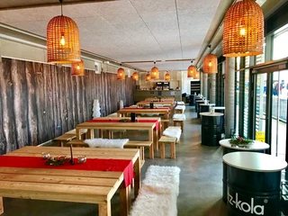 Hamburg Planten un Blomen Park Café Winterlounge