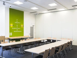 Tische in U-Form Rathaus mcentrum Martinsclub Bremen
