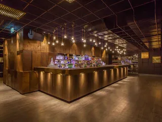 Blick auf die LBar im GAGA in Hamburg