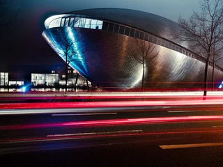 Momentaufnahme bei Nacht Universum® Bremen