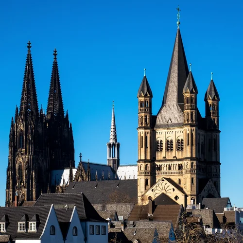 Bild des Kölner Doms. 