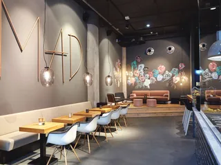 Der MAD about juice Store in Hamburg - der perfekte Raum für Ihre Veranstaltung.