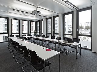 Viel Raum, viel Platz und viele neue Einfälle können im ecos office center in Stuttgart gewonnen werden