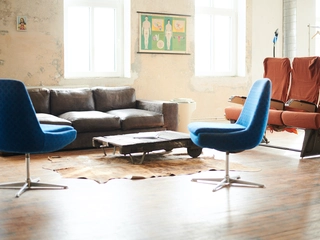 Das Hamburger Loft der ZIMT Location verfügt über einen entspannten Loungebereich 