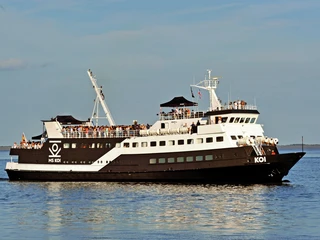 MS Koi Außenansicht bei der Eröffnung Sylt