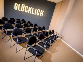 Hamburg Schokoversum Seminarraum bestuhlt