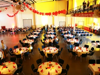 OHZ Stadthalle Saal beim Abiball