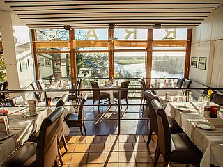 Toller Blick aus dem Restaurant der Weserterrassen in Achim