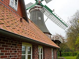 Die Windmühle "De lütje Anja" in Ganderkesee im Stadtteil Habbrügge eignet sich optimal für verschiedene Anlässe in einem bestimmten Ambiente