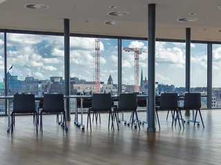 beeindrucken Sie Ihre Gäste mit der schönsten Aussicht auf Bremen im Fly Deck im ecos office center Teerhof, Bremen!