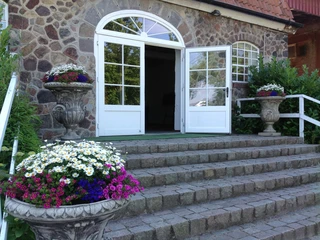 Feiern Sie in romantischen ländlichen Idyll