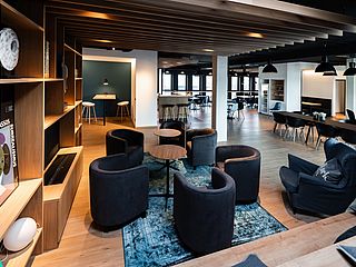 Die Event-Lounge One im ecos center bielefeld bietet viel Raum für Ihr Event