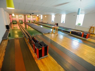 Frankfurt Homburger Hof großer Festsaal Kegelbahn 