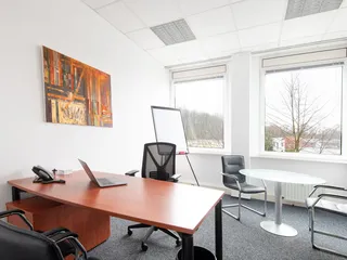 Das Tagesbüro des ecos office center Essen eignet sich für intensive Besprechungen in einer ruhigen Atmosphäre