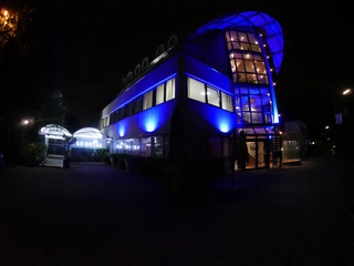 Hamburg Le Royal Außenansicht bei Nacht