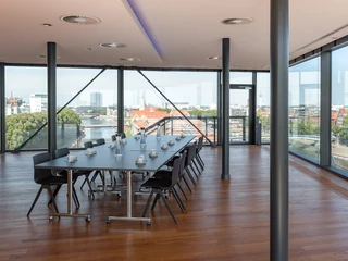 Der ideale Ort für ein größeres Meeting. das Fly Deck im ecos office center Teerhof, Bremen!