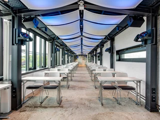 In der Werkbar des Kulturwerks finden Sie Raum für einen Vortrag oder ein Seminar ©Stadtpark Norderstedt GmbH