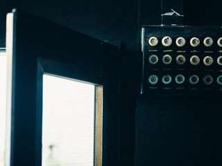 Hamburg Theater Marzipanfabrik BlackBox Tür
