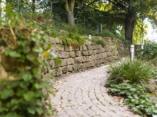 Weg zur Terrasse mcentrum Martinsclub Bremen